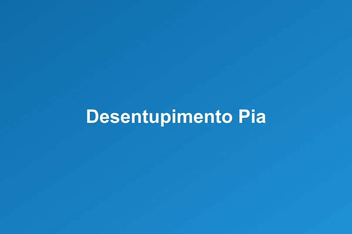 Desentupimento de pia em São Vicente – desobstrução profissional